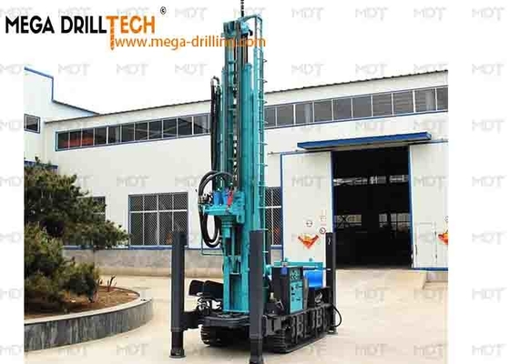 perçage pneumatique d'air de la plate-forme de forage de forage de l'eau de chenille en acier de 350m DTH