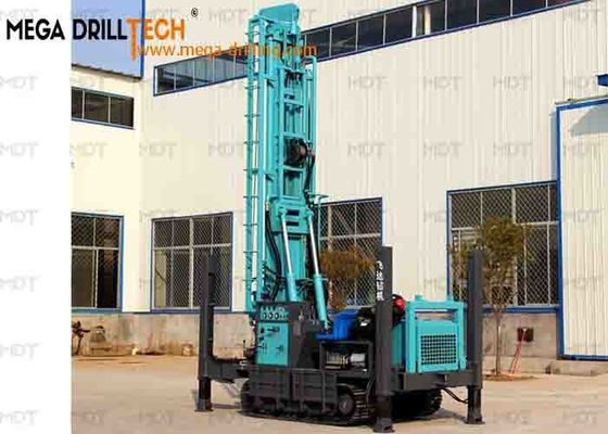 plate-forme de forage hydraulique de Rig For Water Well Crawler de perçage rotatoire de chenille de profondeur de 280m