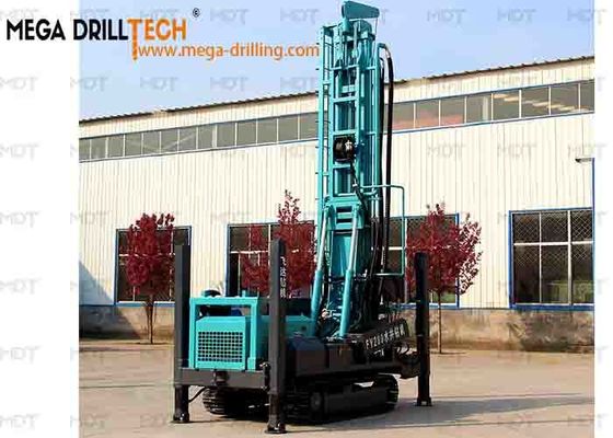 plate-forme de forage hydraulique de Rig For Water Well Crawler de perçage rotatoire de chenille de profondeur de 280m