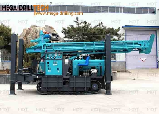 perçage pneumatique d'air de la plate-forme de forage de forage de l'eau de chenille en acier de 350m DTH