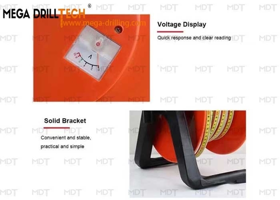 mesure de profondeur de puits d'indicateur de niveau d'eau de 10m-200m pour le forage