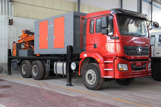Forage de puits d'eau monté sur camion Forage hydraulique complet multi-fonction