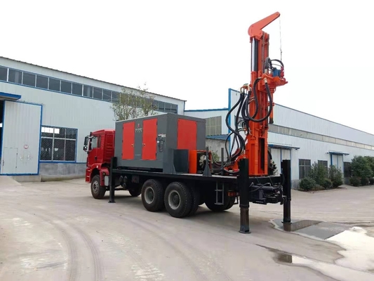 Forage de puits d'eau monté sur camion Forage hydraulique complet multi-fonction