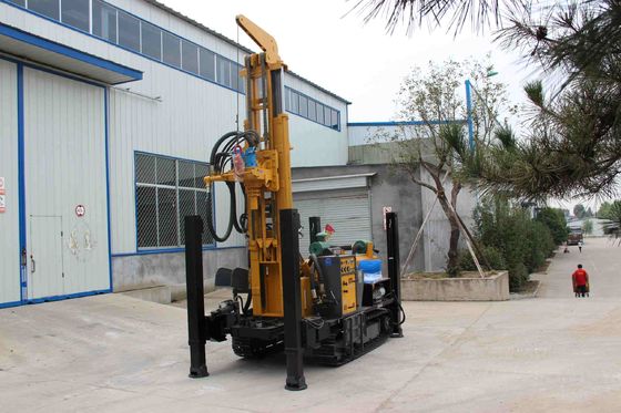 Forage hydraulique à puits d'eau fait maison avec moteur diesel