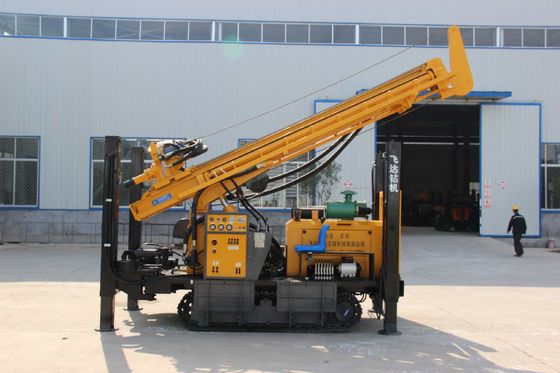 Forage hydraulique à puits d'eau fait maison avec moteur diesel