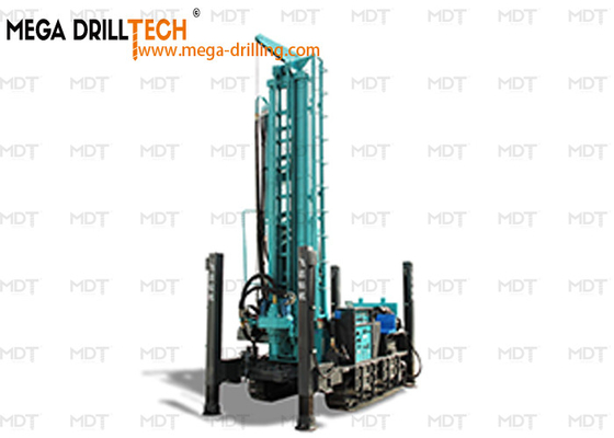 Tracteur monté sur puits hydrauliques pour le forage de forage 100 m 800 m