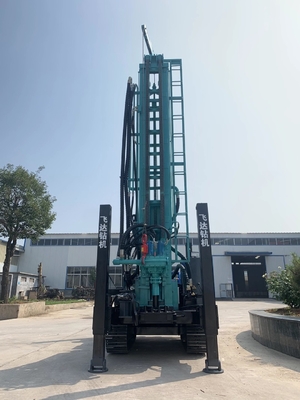 Tracteur monté sur puits hydrauliques pour le forage de forage 100 m 800 m