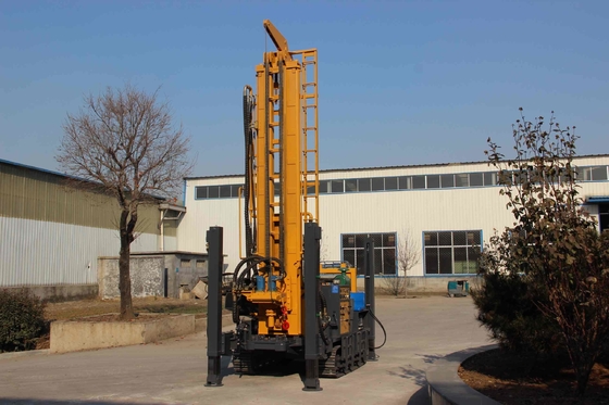Forage hydraulique à rampe DTH avec moteur Yuchai