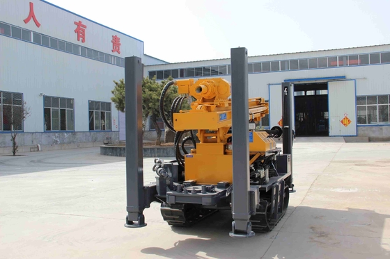 Équipement de forage portable pour puits d'eau avec moteur Yuchai turbo 55 kW