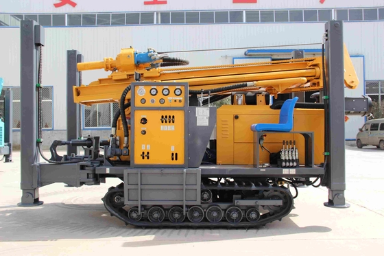 Machine de forage hydraulique à chenille avec moteur Yuchai turbo de 65 kW