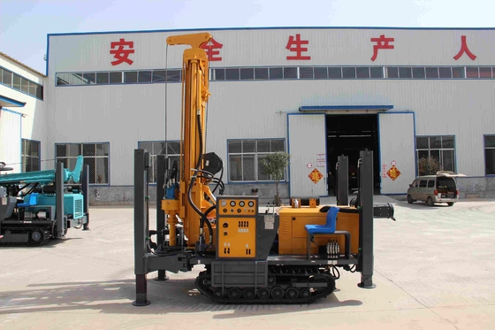 Machine de forage hydraulique à chenille avec moteur Yuchai turbo de 65 kW