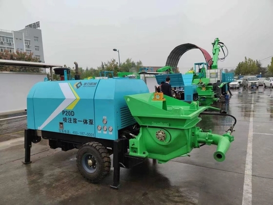 Machine hydraulique de mélangeur concret de ciment de MDT-20D 42KW 22m3/H