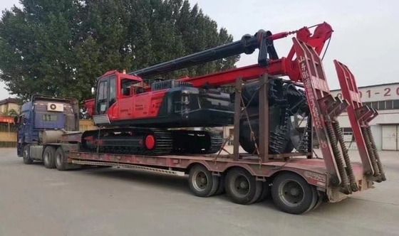 Plate-forme d'empilage rotative Borepile de profondeur MDT-30 10 m haute flexibilité