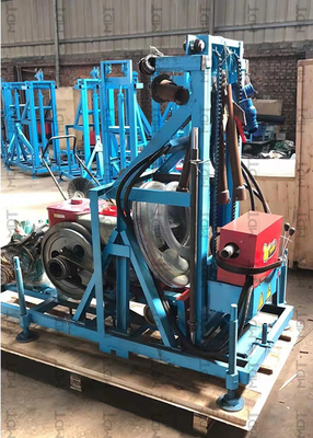 compresseur portatif de machine de plate-forme de forage de puits d'eau pour le forage de puits d'eau prix de la machine de forage de puits de forage hydraulique