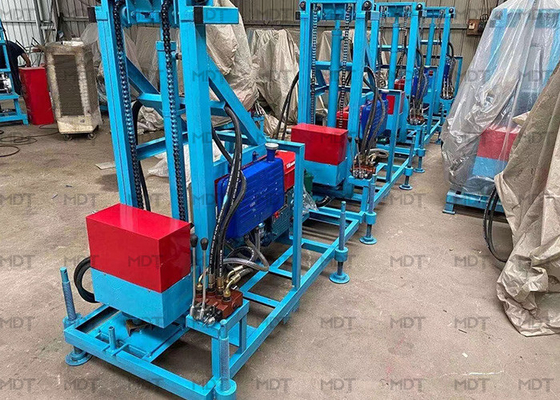 compresseur portatif de machine de plate-forme de forage de puits d'eau pour le forage de puits d'eau prix de la machine de forage de puits de forage hydraulique
