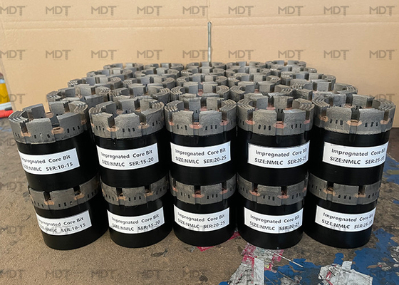 NMLC a imbibé l'enquête de Diamond Core Bits For Soil