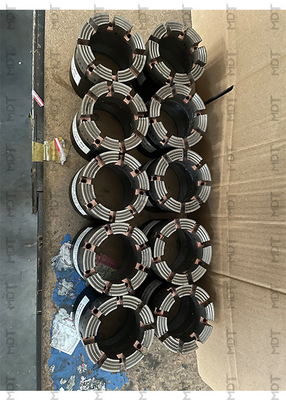 ISO9001 NMLC standard BMLC NMLC HMLC a imbibé Diamond Core Bits For Granite