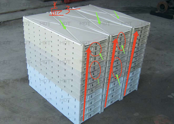 échantillon de noyau de longueur de 1m stockant les boîtes en plastique de noyau de perceuse de boîte de noyau