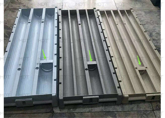 échantillon de noyau de longueur de 1m stockant les boîtes en plastique de noyau de perceuse de boîte de noyau