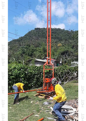 Forage de 150 mètres, foreuse géophysique avec fonction SPT et forage à percussion