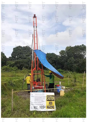 foreuse d'étude de sol de diamètre de 300mm pour l'exploration minière