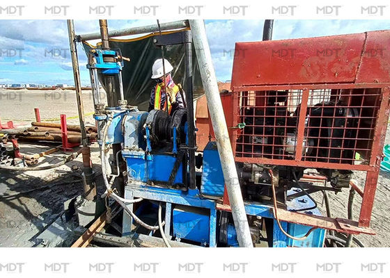 Forage certifié ISO9001 de la plate-forme de forage d'axe 200m profondément pour la construction