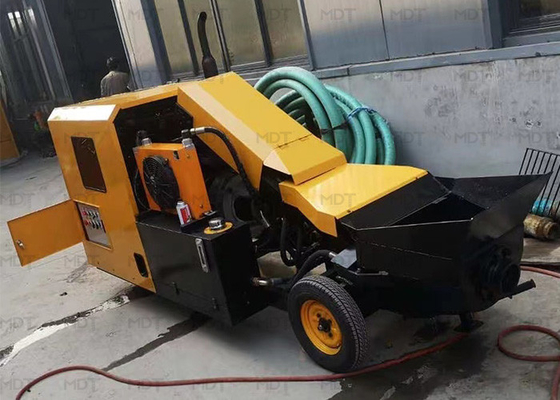 norme universelle jaune de la machine ISO9001 du mélangeur 380V concret
