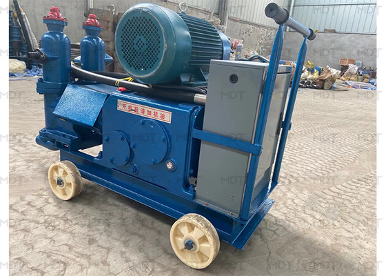 l'injection de ciment liquide électrique de 6000l/H 5.5kw pompe la couleur bleue portative