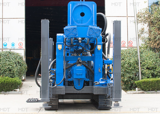 Couleur bleue géotechnique de Diamond Hydraulic Crawler Drilling Rig