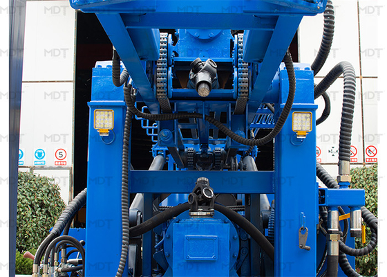 Couleur bleue géotechnique de Diamond Hydraulic Crawler Drilling Rig