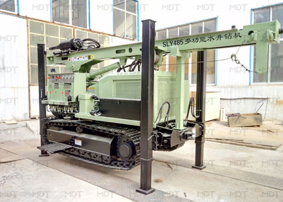 Chenille hydraulique du diamètre 300mm de trou forant Rig Micropile Drilling Machine