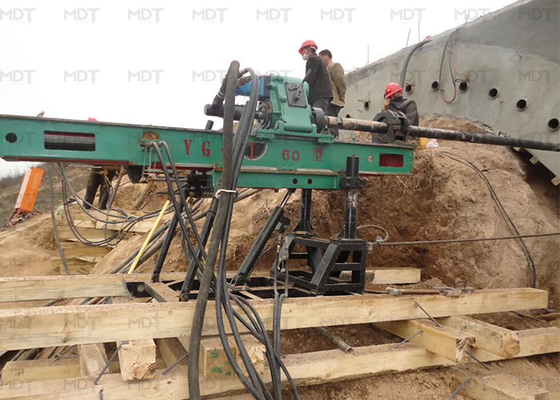 Ancre de 22KW 80m forant Rig Hydraulic Crawler Drill Machine