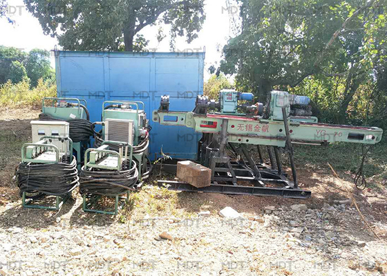 Ancre de 22KW 80m forant Rig Hydraulic Crawler Drill Machine
