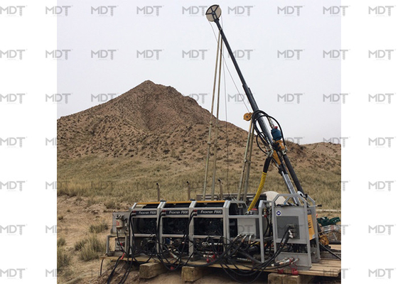 Portable de plate-forme de forage de noyau de 350 mètres pour l'enquête géotechnique