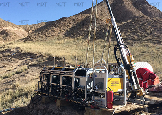 Portable de plate-forme de forage de noyau de 350 mètres pour l'enquête géotechnique