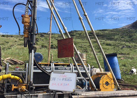 Portable de plate-forme de forage de noyau de 350 mètres pour l'enquête géotechnique