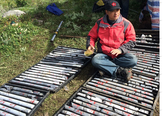 Portable de plate-forme de forage de noyau de 350 mètres pour l'enquête géotechnique