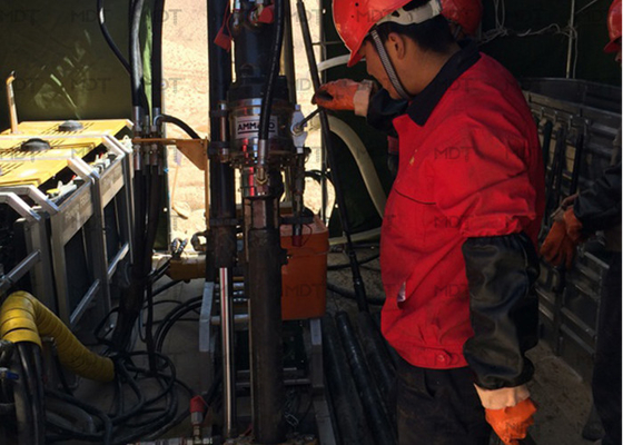 Perçage de noyau de essai du sol 55KN Rig Diamond Drill Rigs Portable