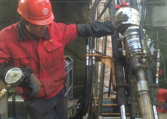 Perçage de noyau de essai du sol 55KN Rig Diamond Drill Rigs Portable