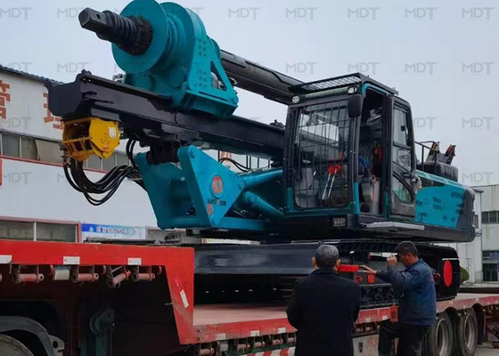 1600mm trou ennuyé pile foreuse hydraulique empilage machine polyvalent