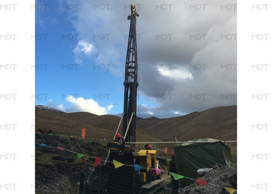 installation de Rig Portable Water Well Drilling de perçage de noyau de la profondeur 1800rpm de 1250m