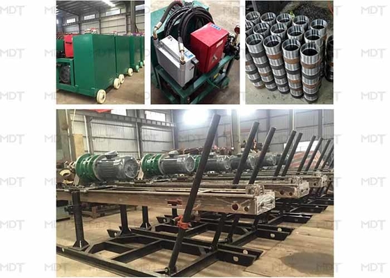 22kw protection de empilage rotatoire de pente de machine de 90 degrés portative