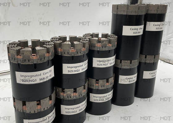 ISO9001 a imbibé Diamond Core Bits