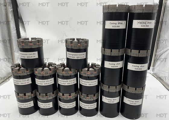 ISO9001 a imbibé Diamond Core Bits