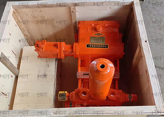 Portable à haute pression de cylindre de la pompe trois de boue de systèmes de pompage entièrement hydraulique de boue