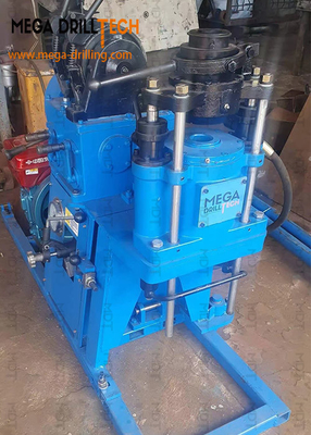 Puits d'eau forant le bleu portatif de Diamond Core Drill Rig Small