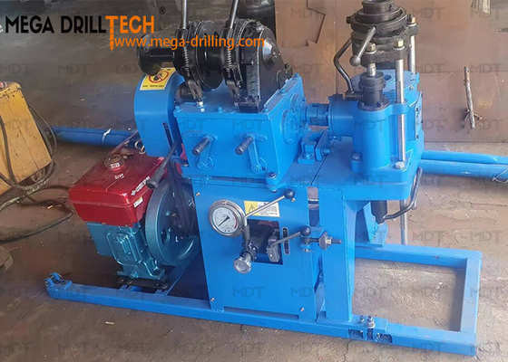 Puits d'eau forant le bleu portatif de Diamond Core Drill Rig Small