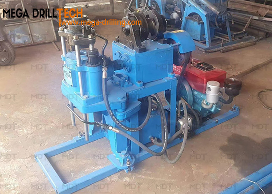 Puits d'eau forant le bleu portatif de Diamond Core Drill Rig Small