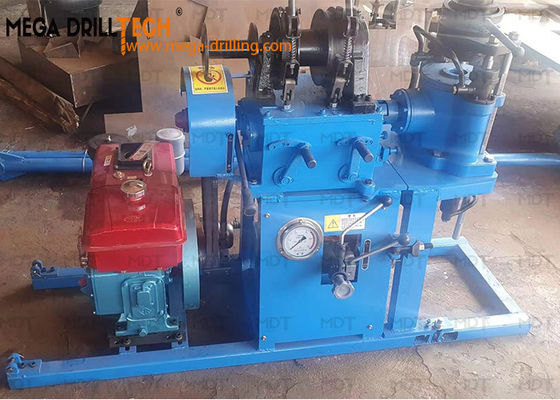 Puits d'eau forant le bleu portatif de Diamond Core Drill Rig Small