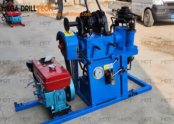 Axe agricole en acier forant Rig Soil Sample Drilling Machine